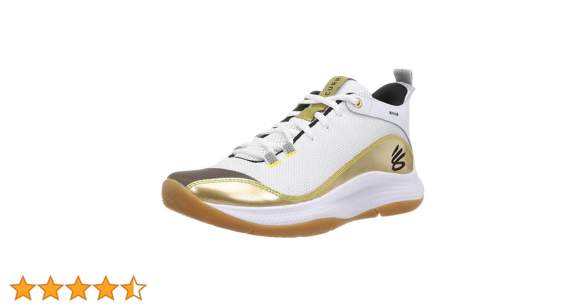 Curry5 SC 30 バスケットボールシューズ ホワイト/ゴールド Under Armour Curry 5 Championship Parade Exclusive White